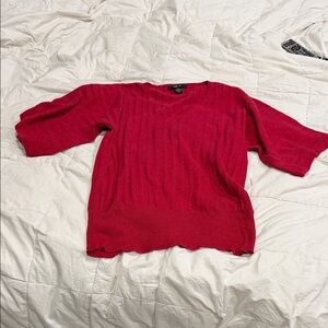 Style & Co. Red Blouse